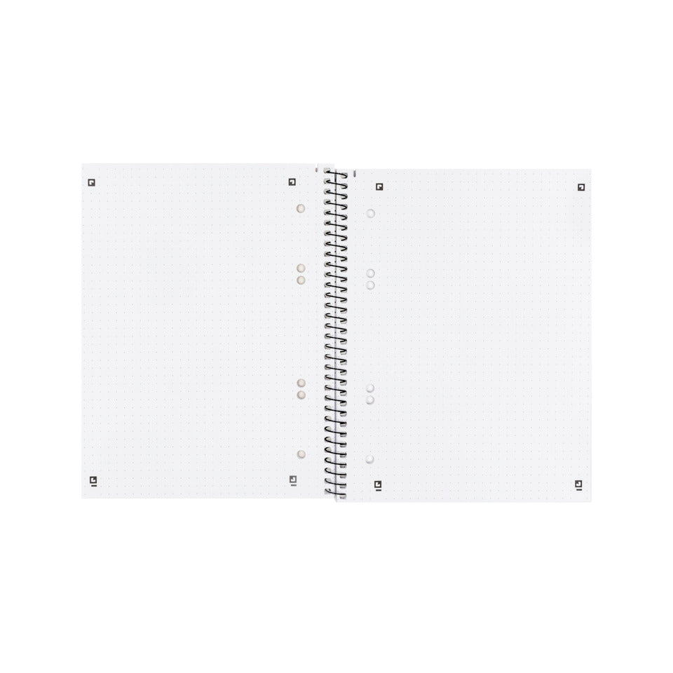 Collegeblock, A5+, 80 Blatt, punktkariert, grünblau OXFORD 400132392 OXFORD 400132392 grünblau
