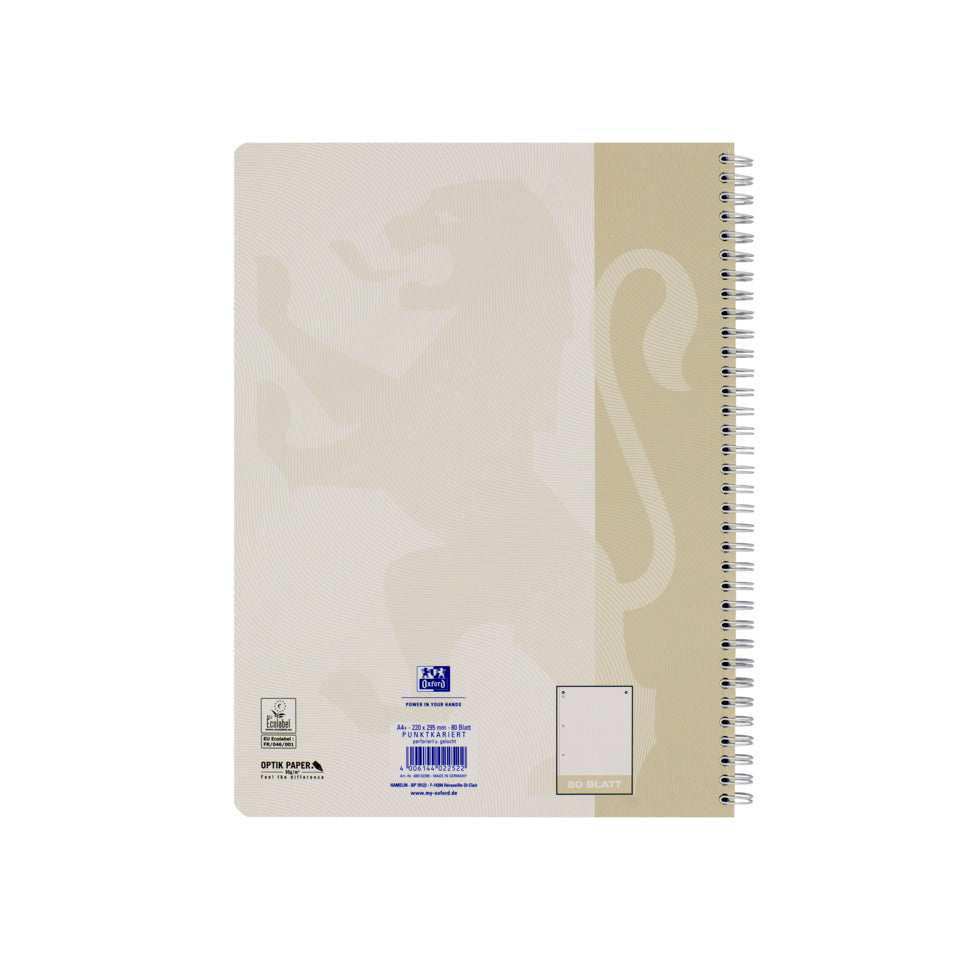 Collegeblock Touch, A4+, 80 Blatt, punktkariert, grünblau OXFORD 400132395 OXFORD 400132395 TOUCH