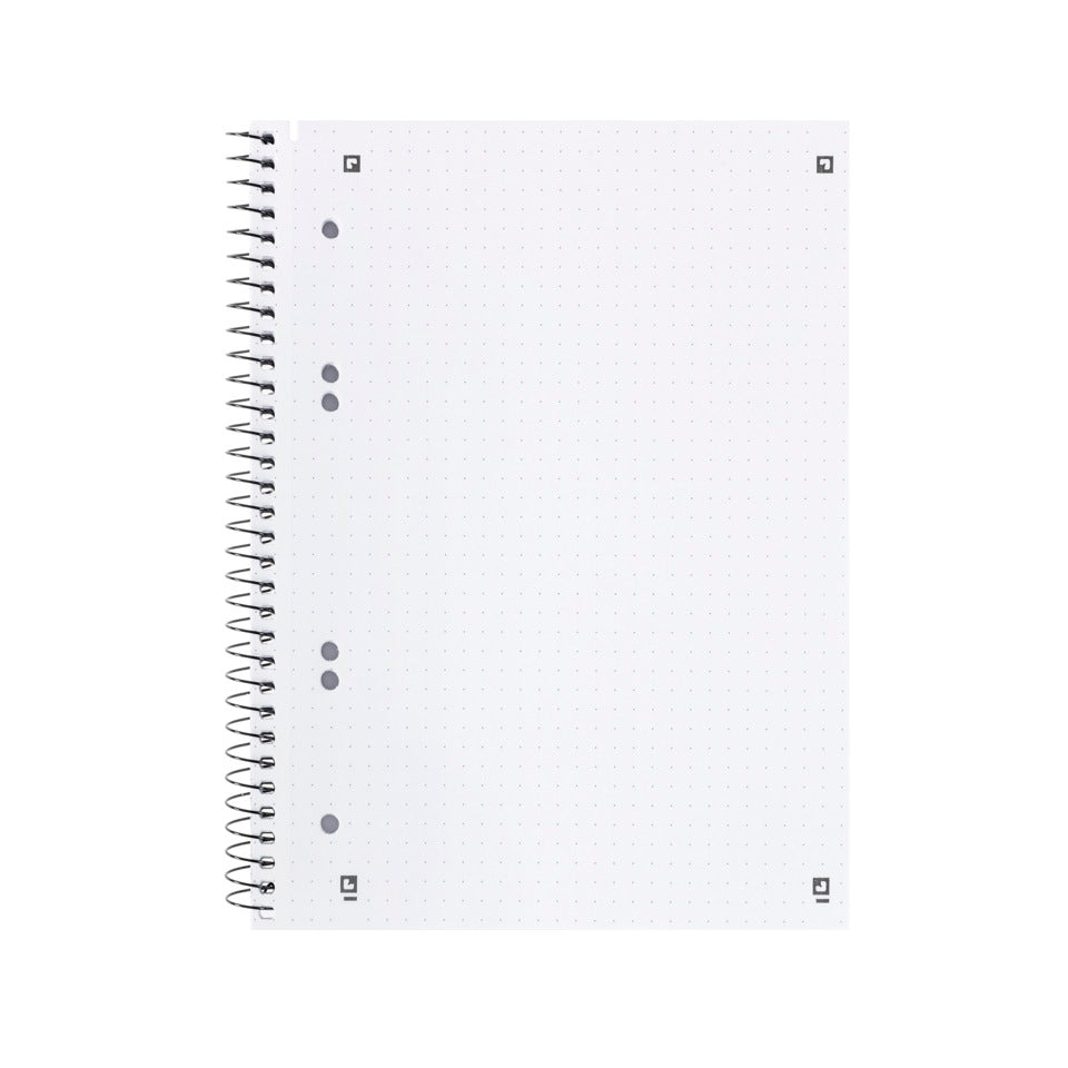 Collegeblock, A5+, 80 Blatt, punktkariert, grünblau OXFORD 400132392 OXFORD 400132392 grünblau