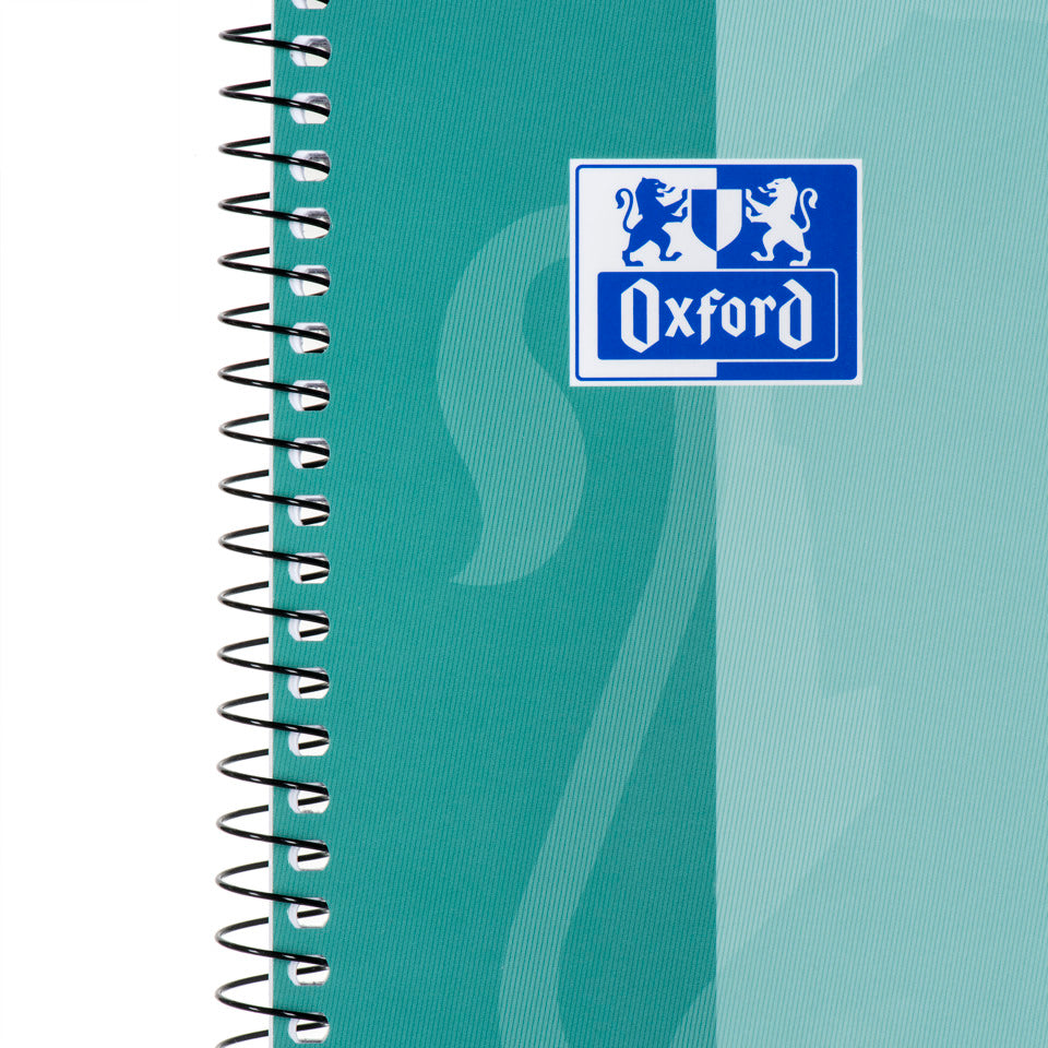 Collegeblock, A5+, 80 Blatt, punktkariert, grünblau OXFORD 400132392 OXFORD 400132392 grünblau