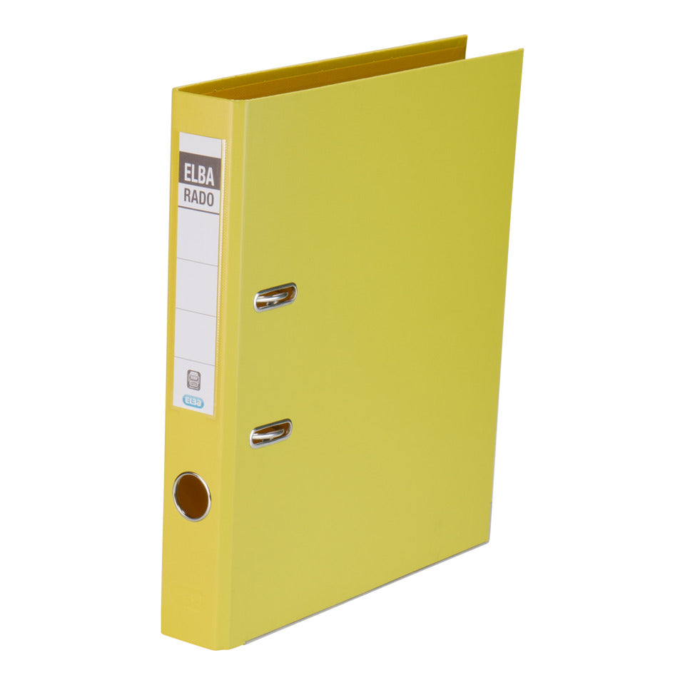 Ordner rado plast, A4, 50mm, gelb ELBA 100022620 ELBA 100022620 10494GB