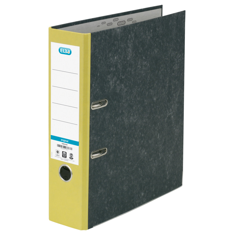 Ordner smart, A4, 80mm, gelb ELBA 100023247 ELBA 100023247 10428GB
