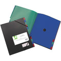 Ordnungsmappe, 12-teilig, Plastik, schwarz Q-CONNECT KF01273 Q-CONNECT KF01273 Plastik
