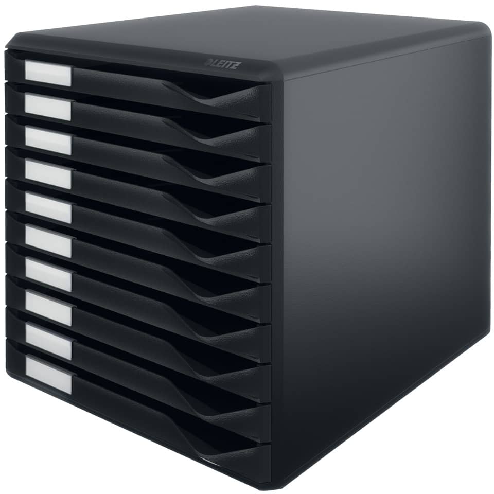 Schubladenset Formular-Set, 10 Schubladen, schwarz LEITZ 5294-00-95 LEITZ 5294-00-95 10 Schubladen