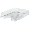 Briefablage VIVA, DIN A4/C4, stapelbar, mit Clip, hochglänzend, glasklar HAN 10275-23D