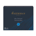 Tintenpatrone, 8 Stück, blau WATERMAN S0110860 WATERMAN 200293-S0110860