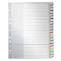 Plastikregister Blanko, A4, PP, 20 Blatt, grau LEITZ 1278-00-00 LEITZ 1278-00-00 Taben mit Farbrand