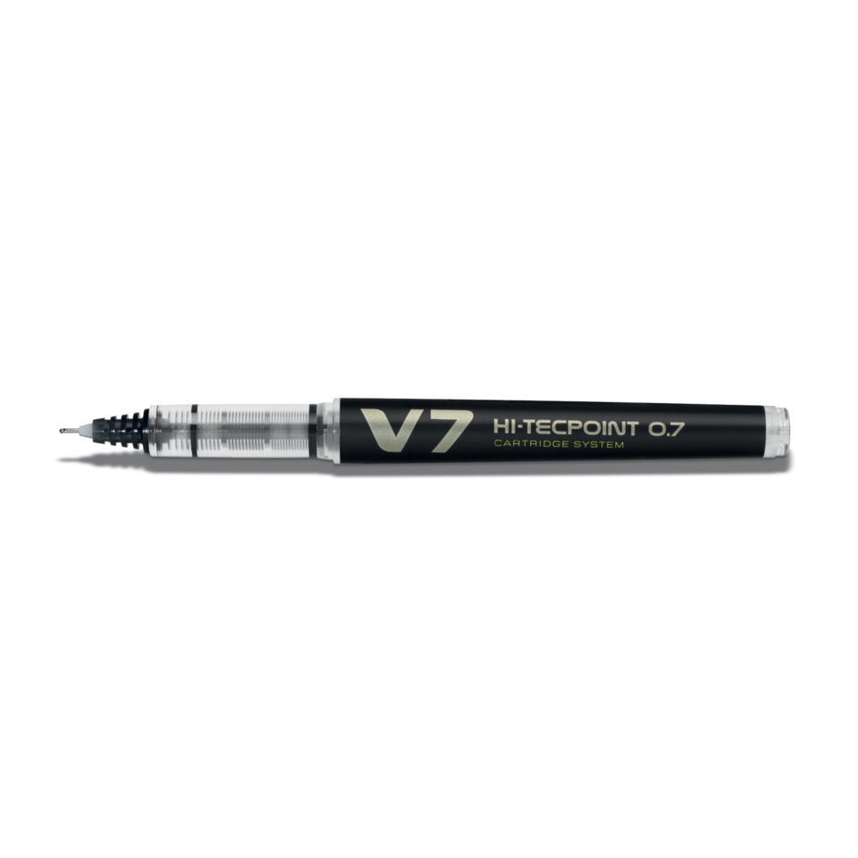 Tintenroller Hi-Tecpoint V7 Cartridge System, 0,4mm, schwarz PILOT BXC-V7-B-BG 2238701