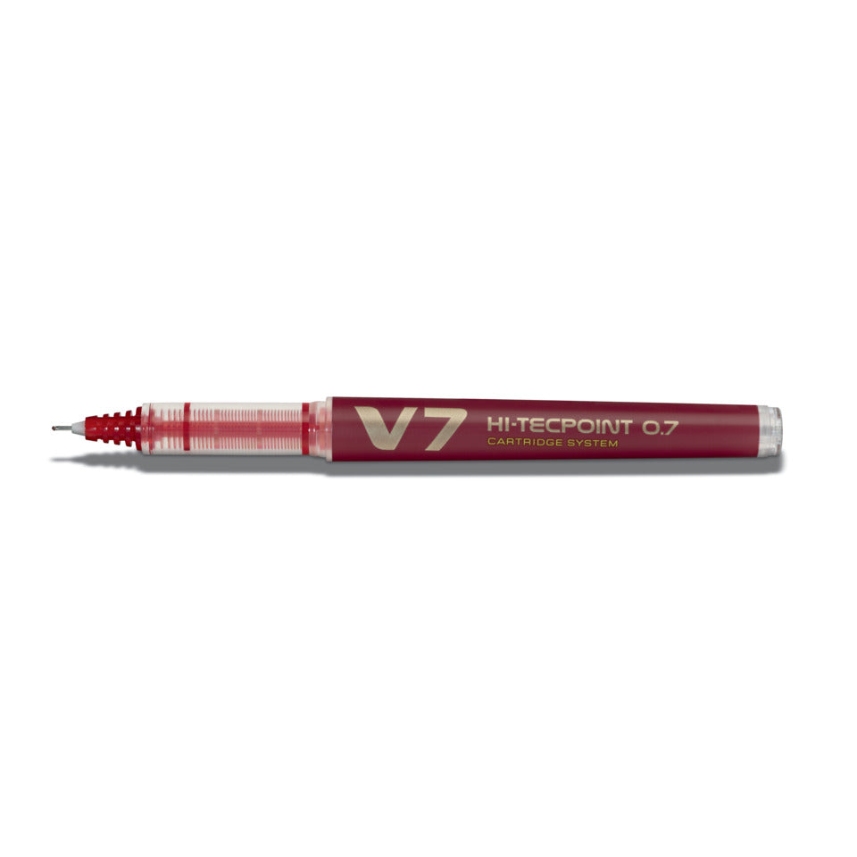 Tintenroller Hi-Tecpoint V7 Cartridge System, 0,4mm, rot PILOT BXC-V7-R-BG PILOT BXC-V7-R-BG 2238702