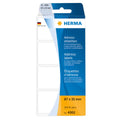 Adressetiketten permanent, 67 x 35 mm, leporello-gefalzt, 250 Stück, weiß HERMA 4302 HERMA 4302 250 Stück leporello-gefalzt