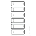 Ordnerrückenschild selbstklebend, 36 x 111 mm, schmal/kurz, 60 Stück, grau LEITZ 1693-00-85 LEITZ 1693-00-85 schmal