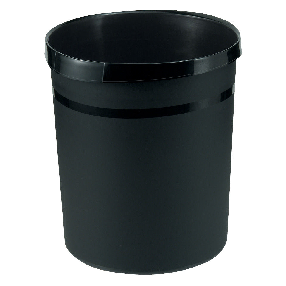 Papierkorb Grip Karma, 18L, schwarz HAN 18198-13D HAN 18198-13 Karma  Rund 18lt