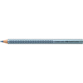 Farbstift Jumbo Grip, 5,3mm, metallic blau FABER CASTELL 110984