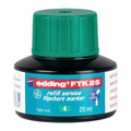 Nachfülltinte FTK 25, Flipchartmarker, 25ml, grün EDDING 4-FTK25004