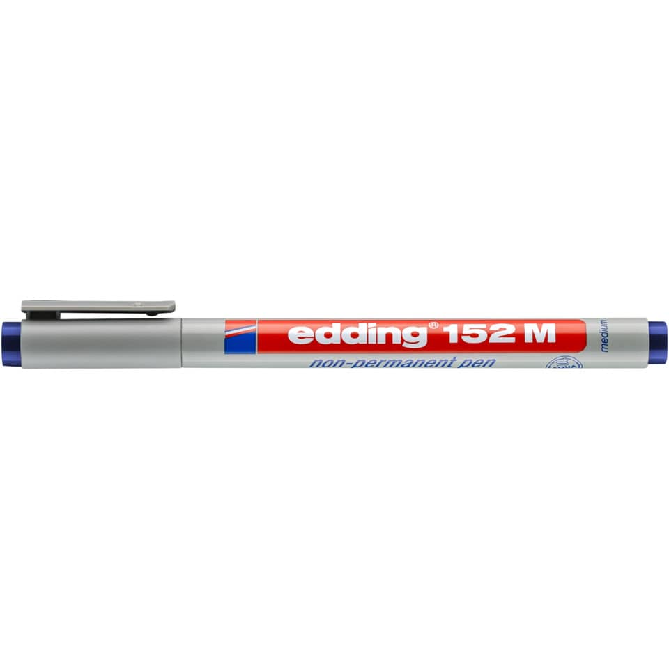 Folienstift 152M non-permanent, 1,0mm, blau EDDING 152 003 EDDING 152 003 non permanent
