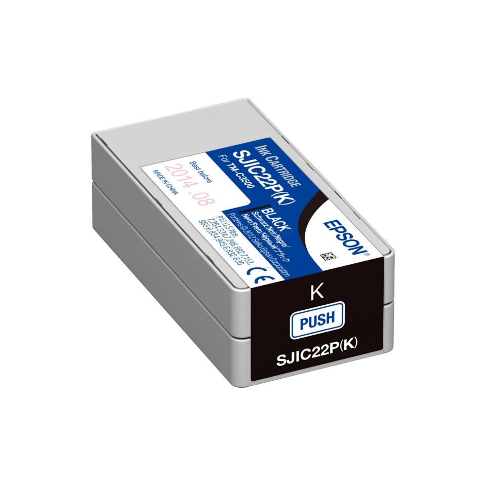 Inkjetpatrone schwarz SJIC22PK EPSON C33S020601