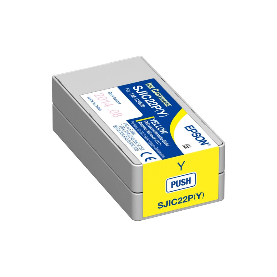 Inkjetpatrone yellow SJIC22PY EPSON C33S020604