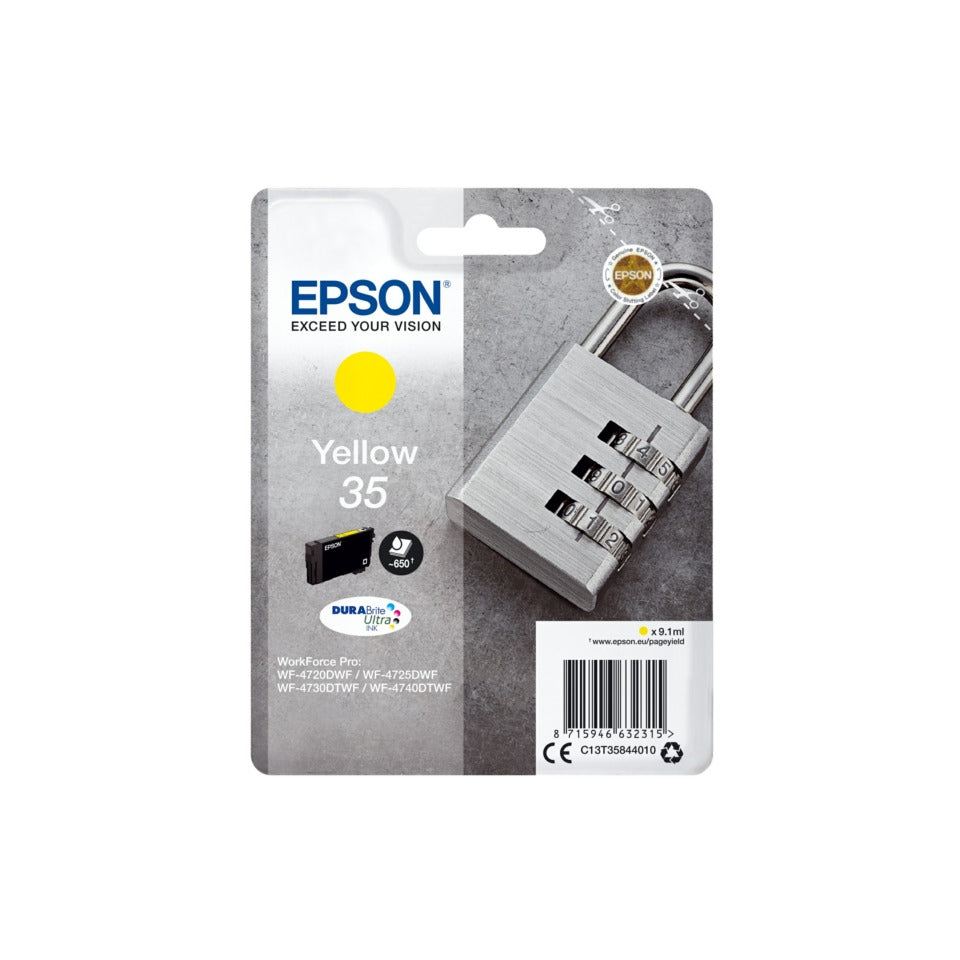 Inkjetpatrone Nr.35 yellow EPSON C13T35844010