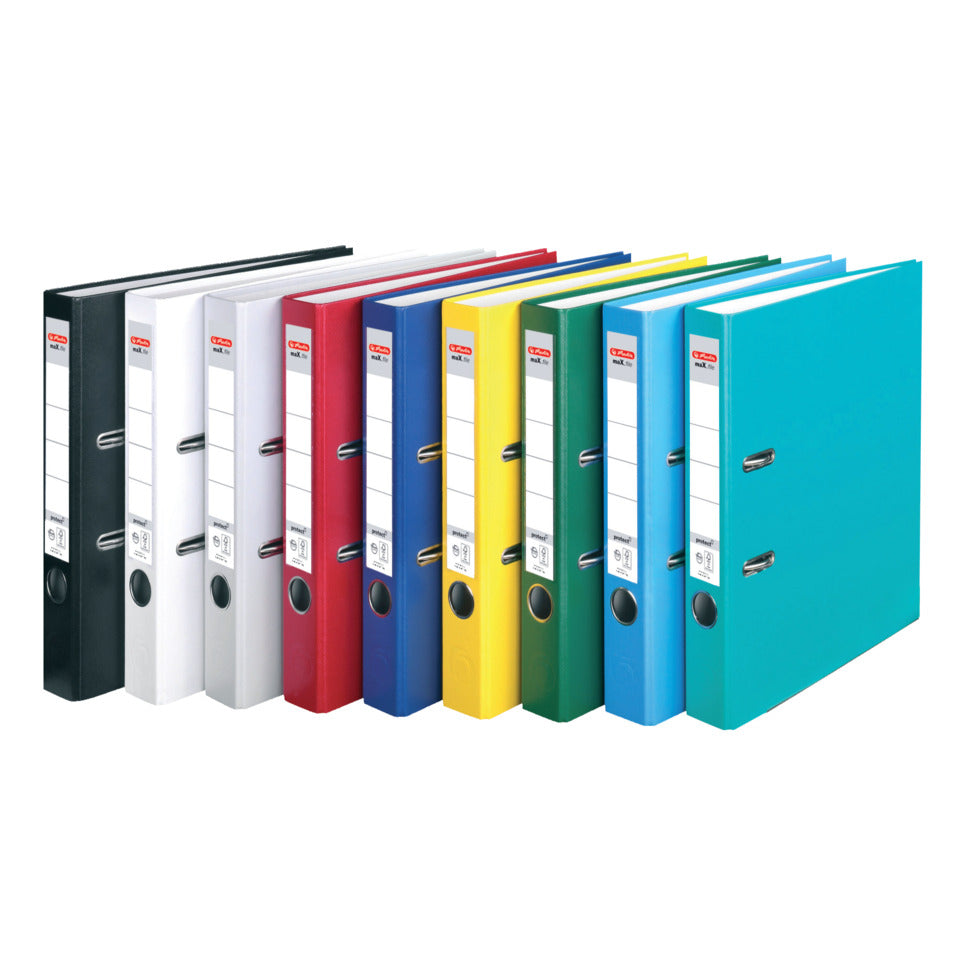 Ordner maX.file protect, A4, 50mm, blau HERLITZ 300007117 HERLITZ 300007117 5450408 PP Color