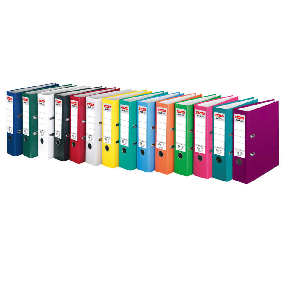 Ordner maX.file protect, A4, 80mm, weiß HERLITZ 300007143 HERLITZ 300007143 5480710 PP Color