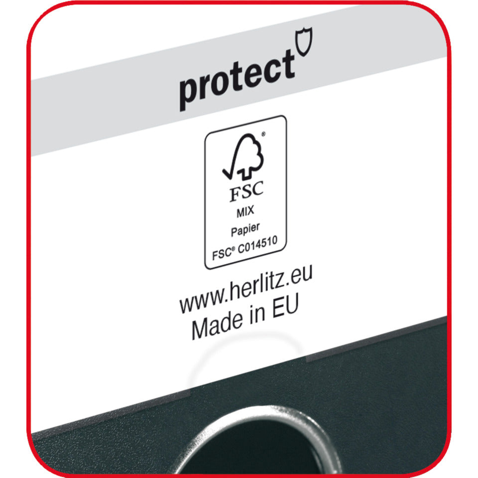 Ordner maX.file protect, A4, 50mm, blau HERLITZ 300007117 HERLITZ 300007117 5450408 PP Color