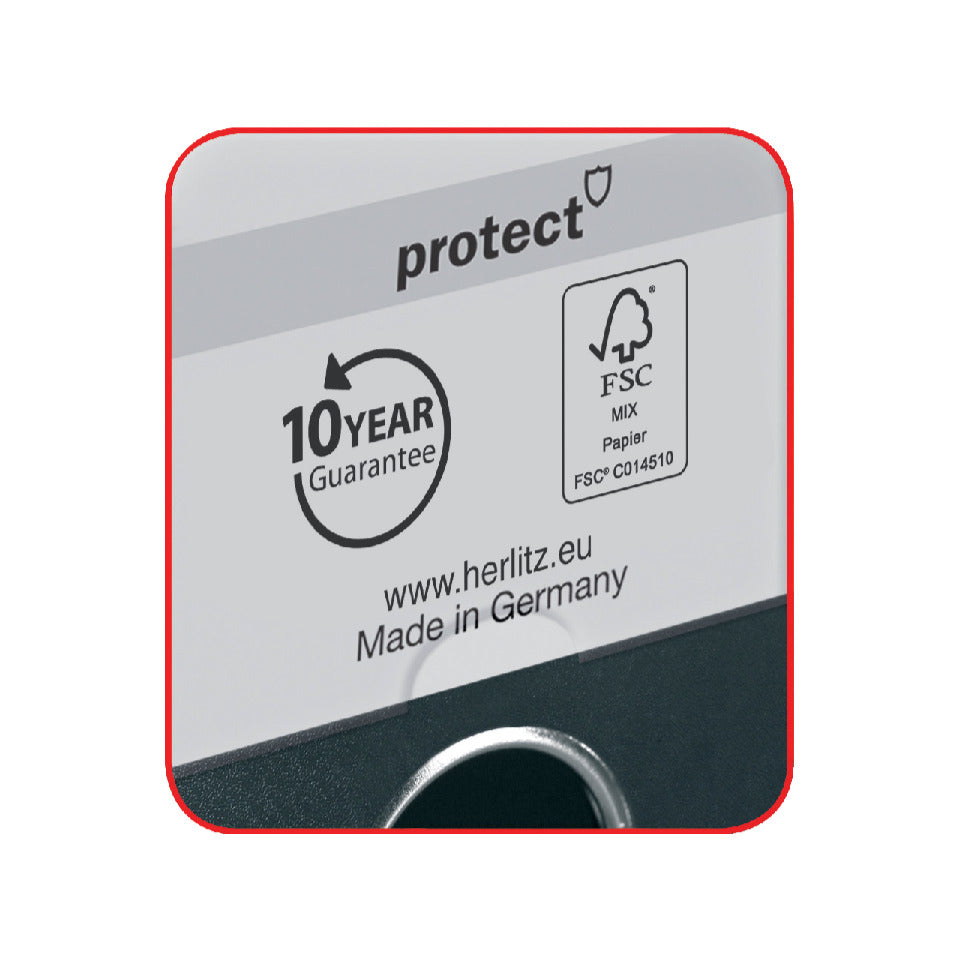 Ordner maX.file protect, A4, 50mm, weiß HERLITZ 300007119 HERLITZ 300007119 5450705 PP Color