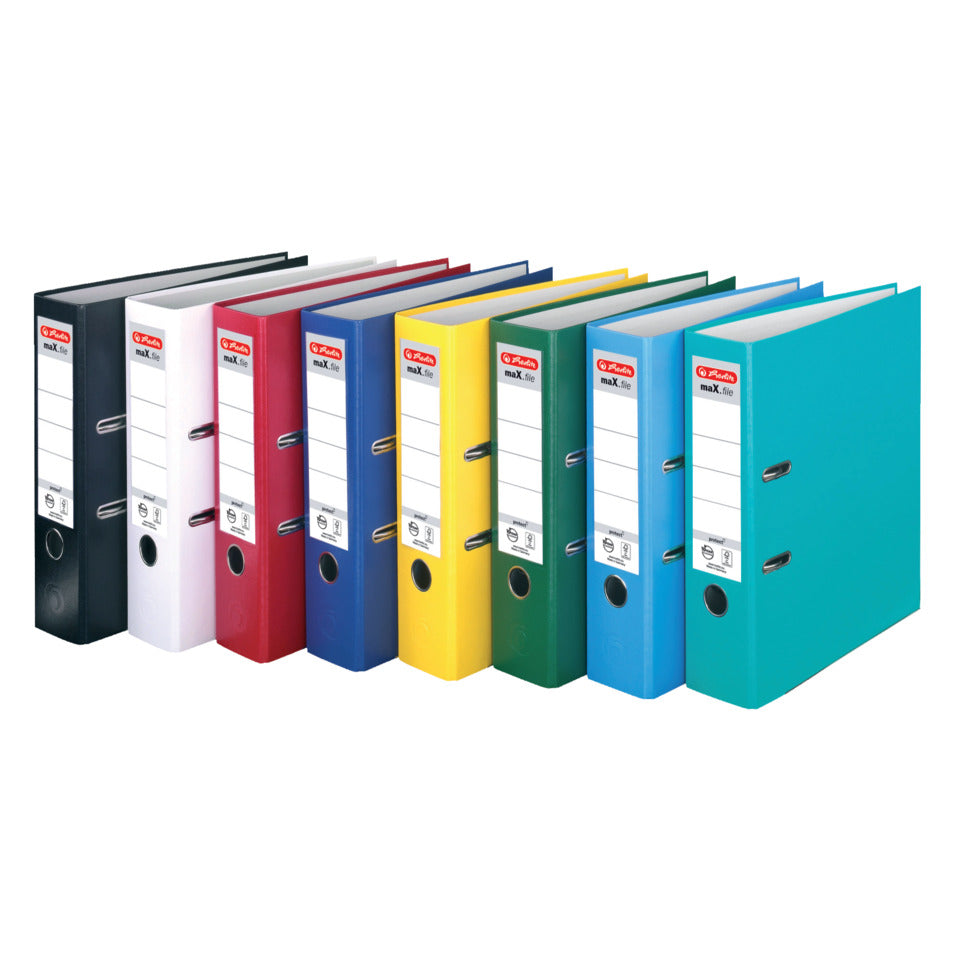 Ordner maX.file protect, A4, 80mm, schwarz HERLITZ 300007144 HERLITZ 300007144 5480801 PP Color