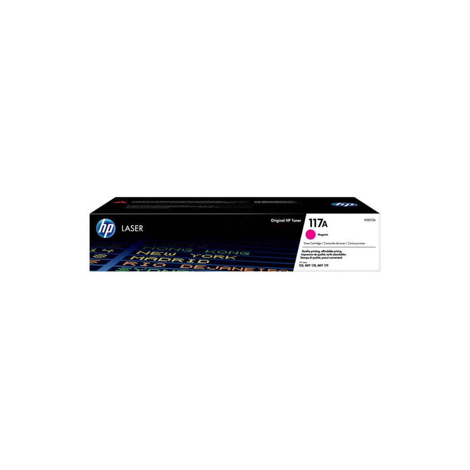 Lasertoner Nr. 117A, 700 Seiten, magenta HP W2073A