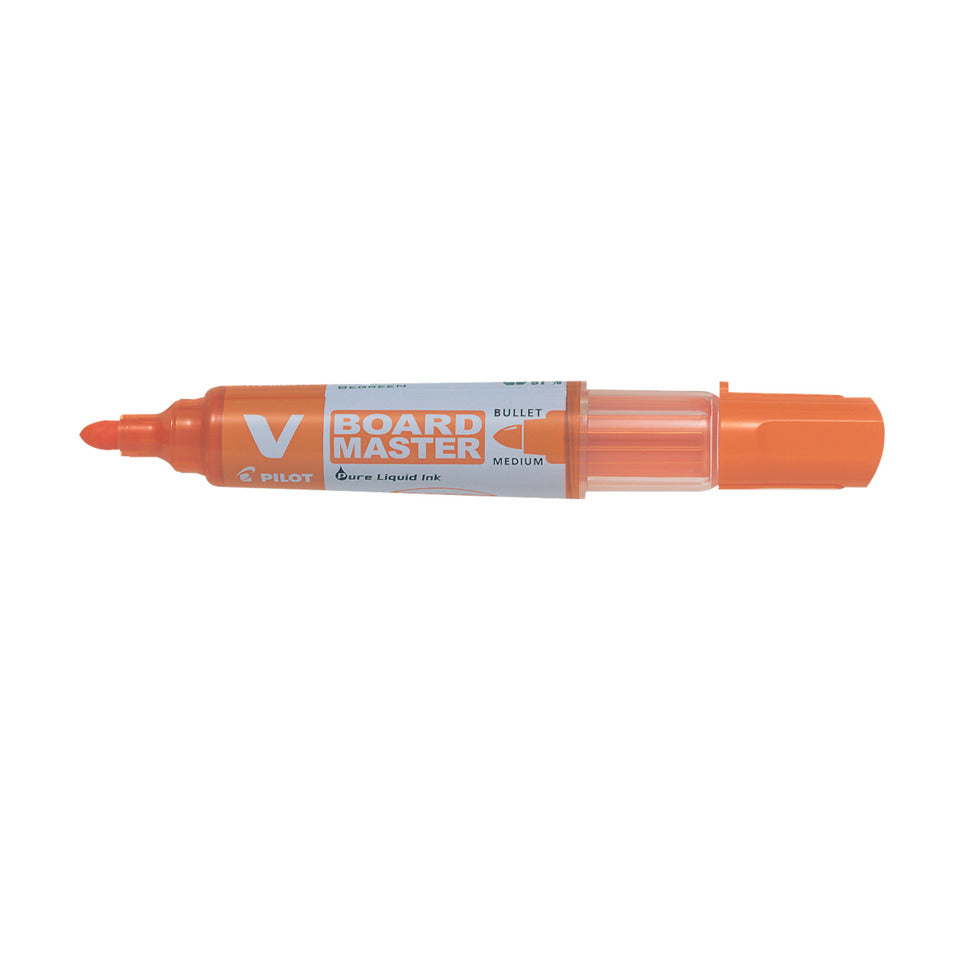 Whiteboardmarker V-Board Master, 2,3mm, Rundspitze, orange PILOT WBMA-VBM-M-O-BG 5080706