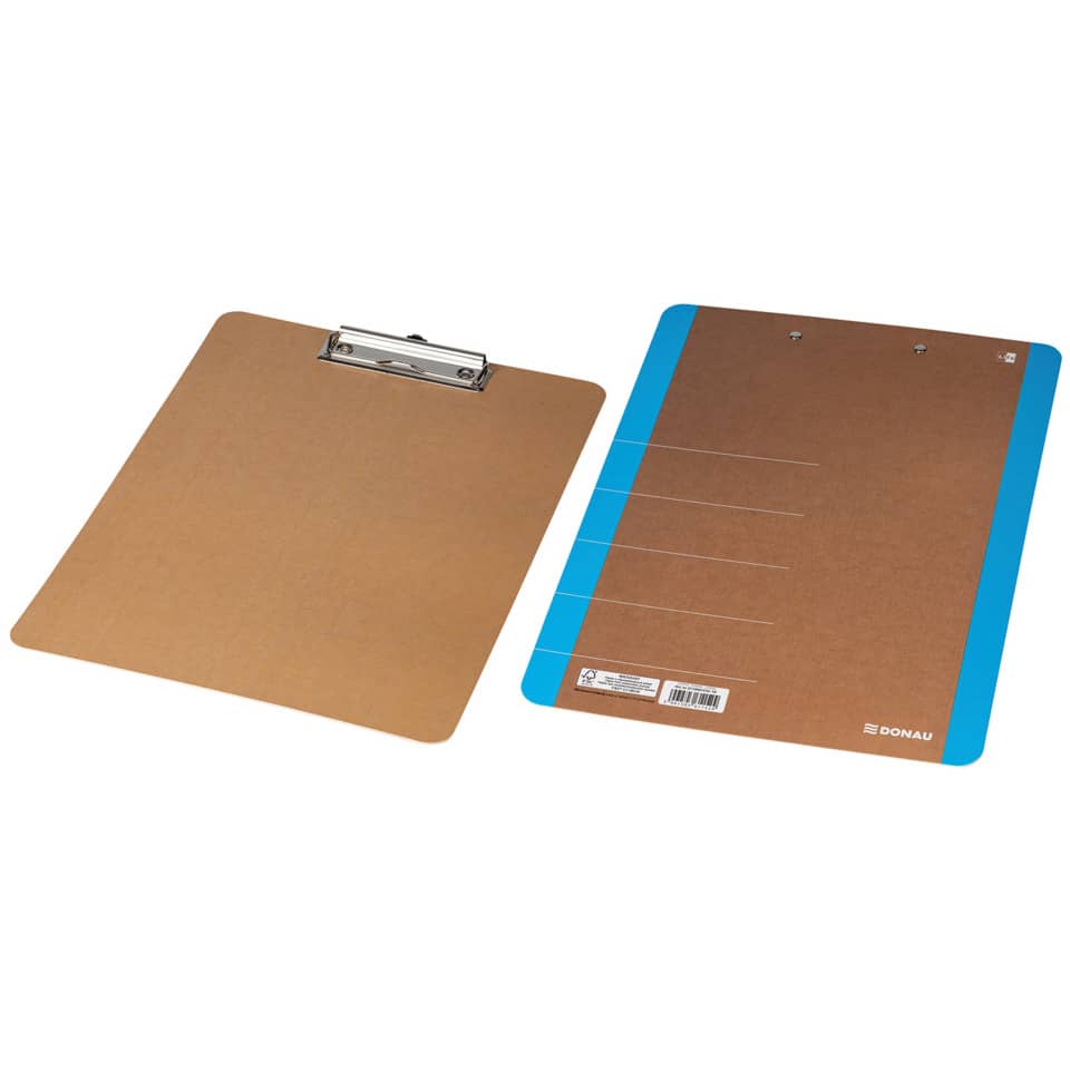 Klemmbrett Life, A4, Karton, neonblau DONAU 2710001FSC-10 DONAU 2710001FSC-10 Life