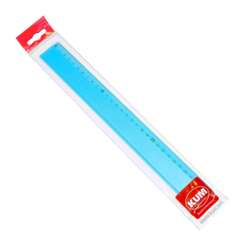 Lineal, 30cm, Plastik, transparent KUM 303.23.29 KUM 3032329 .L3ice