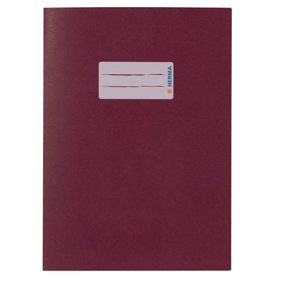Heftschoner, A5, Papier, weinrot HERMA 7018 HERMA 7018 Papier