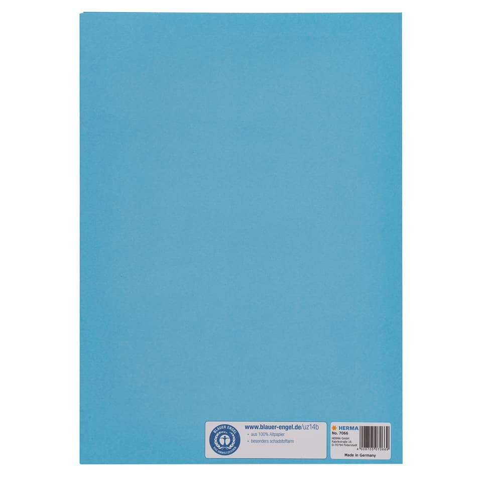 Heftschoner, A4, Papier, hellblau HERMA 7066 HERMA 7066 Papier