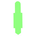 Stecksignal PVC, 100 Stück, hellgrün ELBA 100420851 ELBA 100420851 80519 GH PG=100St