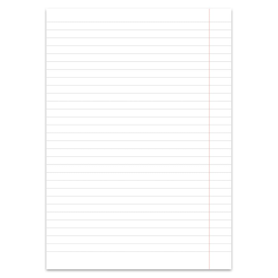 Heft, A4, 80g/m², 40 Blatt, liniert mit Rand STAUFEN STYLE 734014421 STAUFEN STYLE 734014421 mit Randlinie