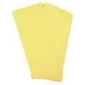Trennstreifen, Premium Qualität, 190g/qm, 105 x 240 mm, gelocht, 100 Stück, gelb EXACOMPTA 13325B EXACOMPTA 13325B 105x240mm