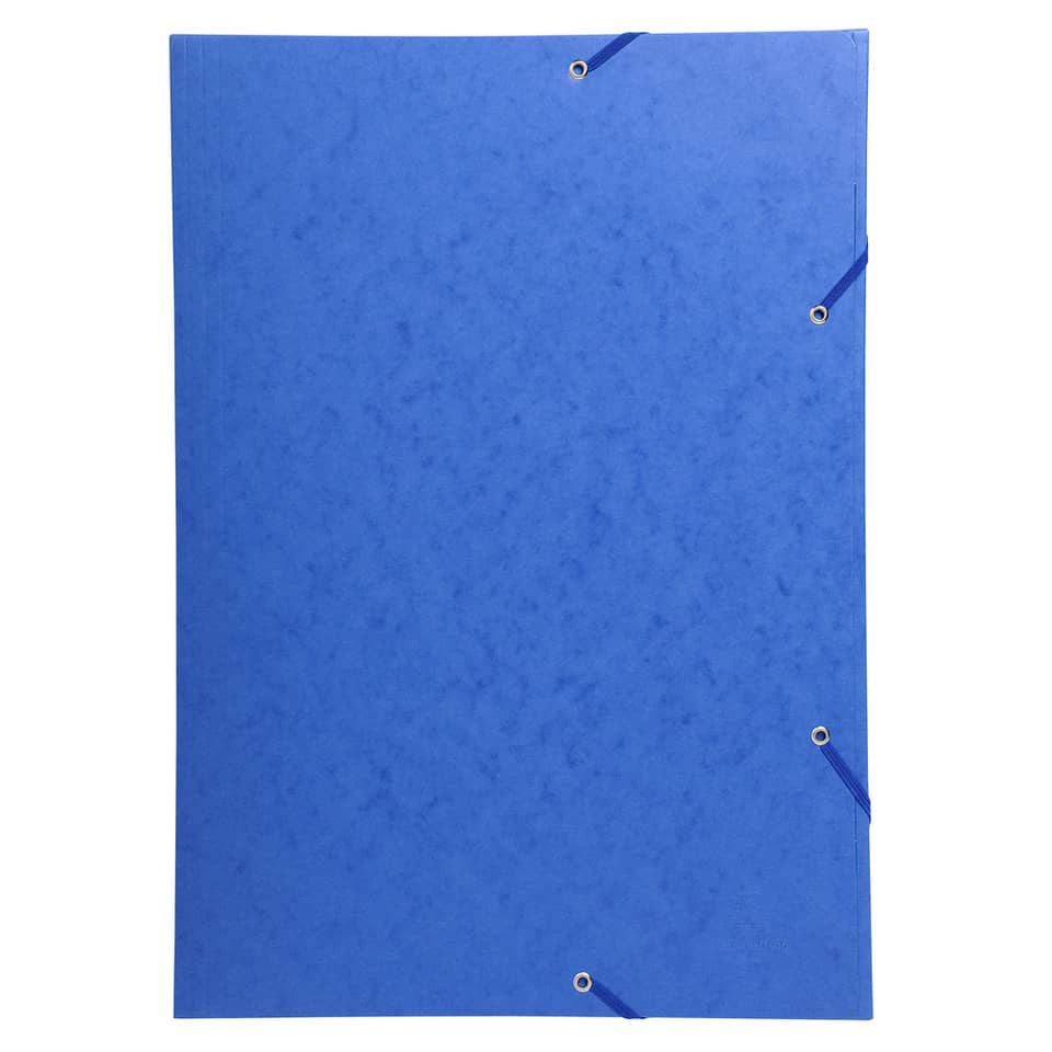 Sammelmappe aus Colorspan-Karton 600g/m², A3 blau EXACOMPTA 59507E EXACOMPTA 59507E A3