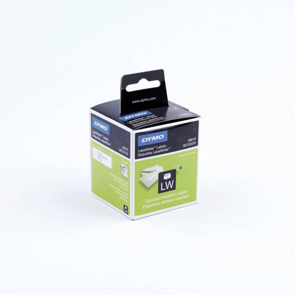 Adressetiketten, 89x28mm, 2x130 Stück, weiß DYMO S0722370 DYMO S0722370 99010 2x130ST