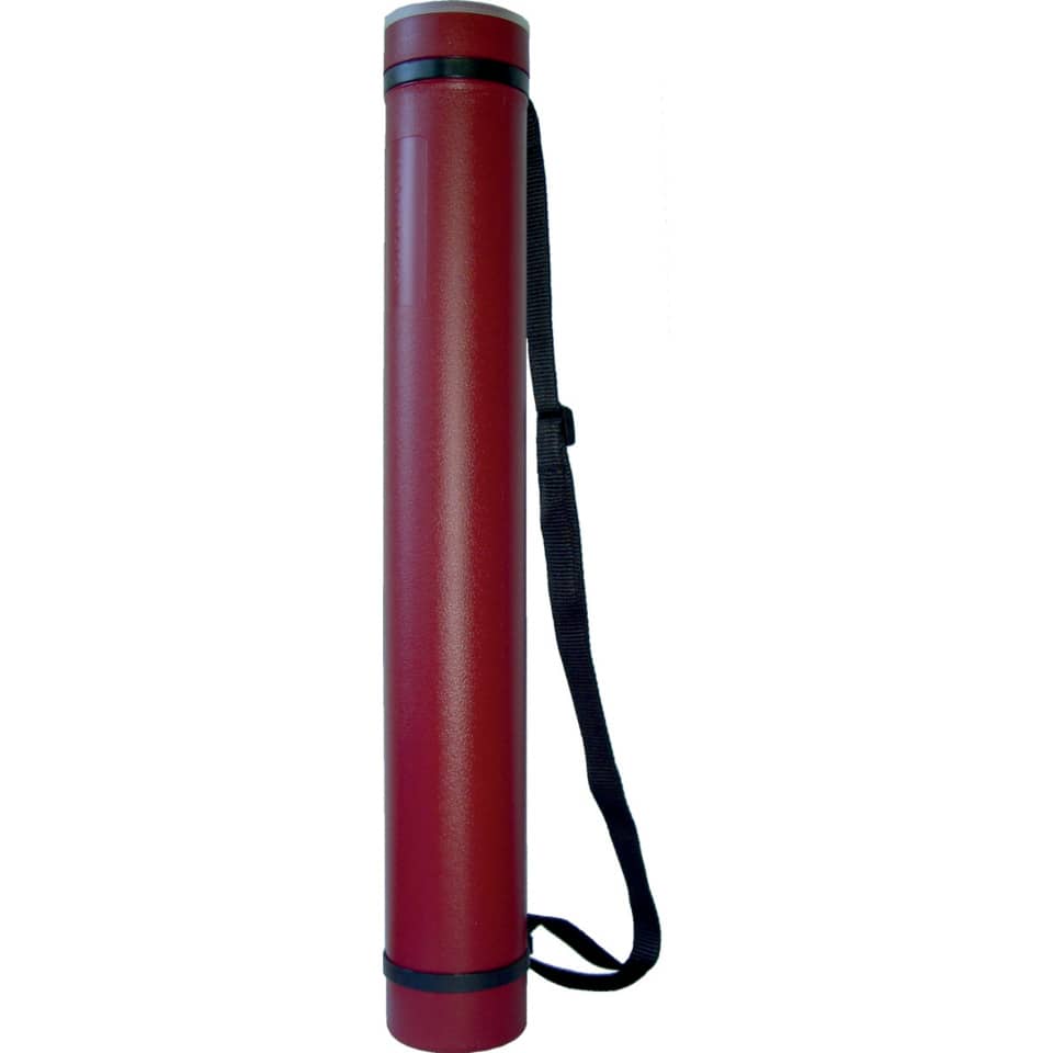 Planrolle, Ø 80 mm, ausziehbar von 600-1.000 mm, Polyethylen, weinrot RUMOLD ZR 6612 RUMOLD ZR6612