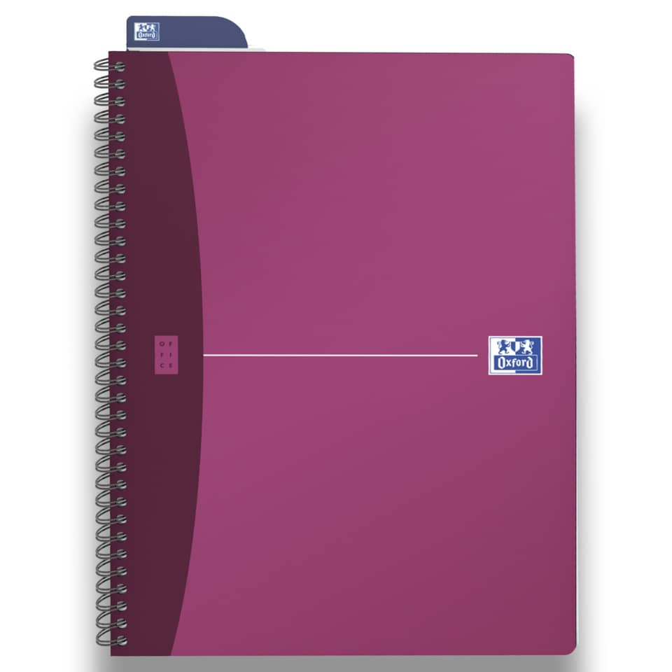 Spiralbuch Office Urban Mix, A4, 90 Blatt, kariert OXFORD 100101421 OXFORD 100101421 Office ECF