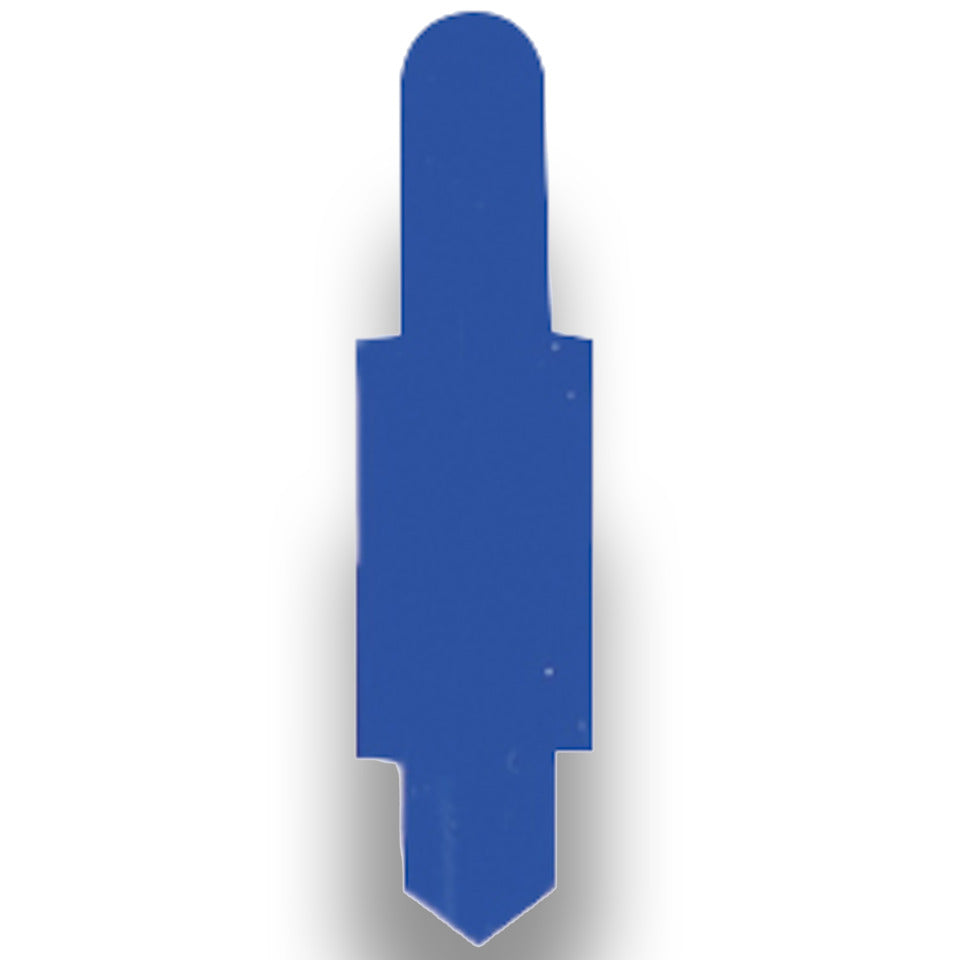 Stecksignal PVC, 100 Stück, dunkelblau ELBA 100552019 ELBA 100552019 80519 DB PG=100St
