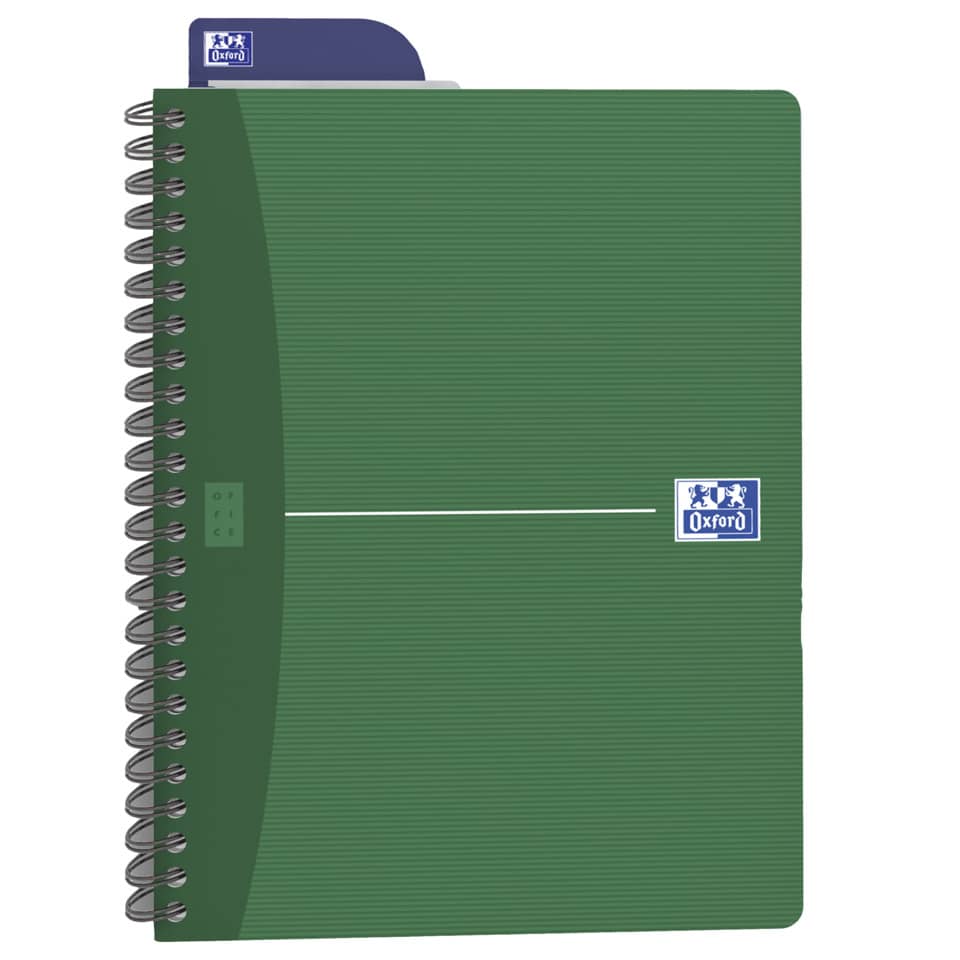 Spiralbuch Office Essentials, A5, 90 Blatt, kariert OXFORD 100102938