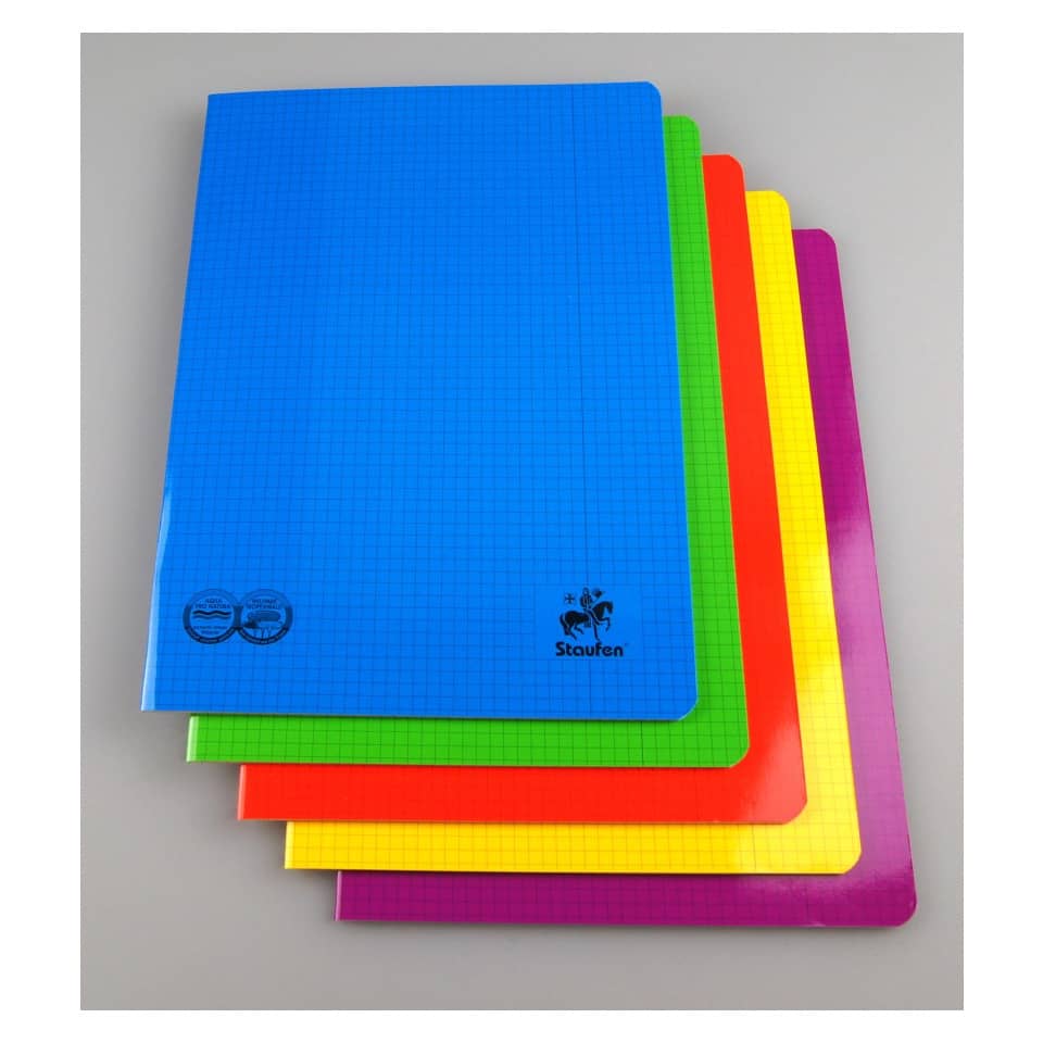 Folio-Diarien Premium Academy, A4, 40 Blatt, Lin.22, kariert ohne Rand STAUFEN STYLE 734014422 STAUFEN STYLE 734014422 mit Randline