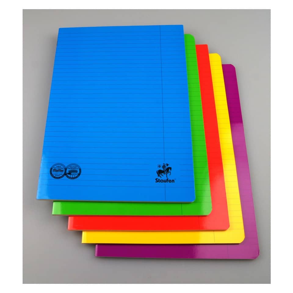 Heft, A4, 80g/m², 40 Blatt, liniert mit Rand STAUFEN STYLE 734014421 STAUFEN STYLE 734014421 mit Randlinie