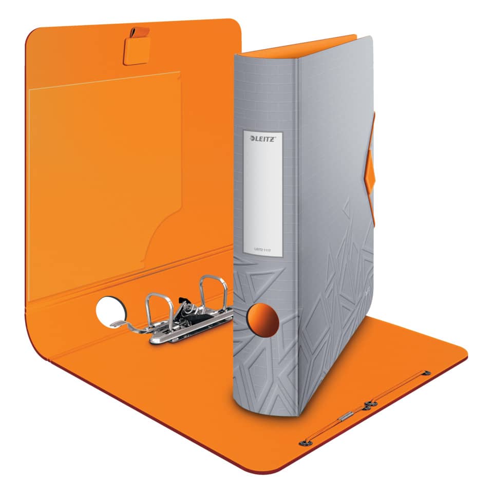 Qualitäts-Ordner Active Urban Chic, A4, 65mm, PP, dunkelgrau LEITZ 1117-00-88 LEITZ 1117-00-88 Active
