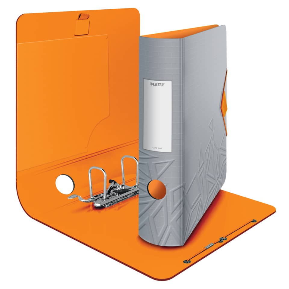 Qualitäts-Ordner Active Urban Chic, A4, 82mm, PP, dunkelgrau LEITZ 1116-00-88 LEITZ 1116-00-88 Active