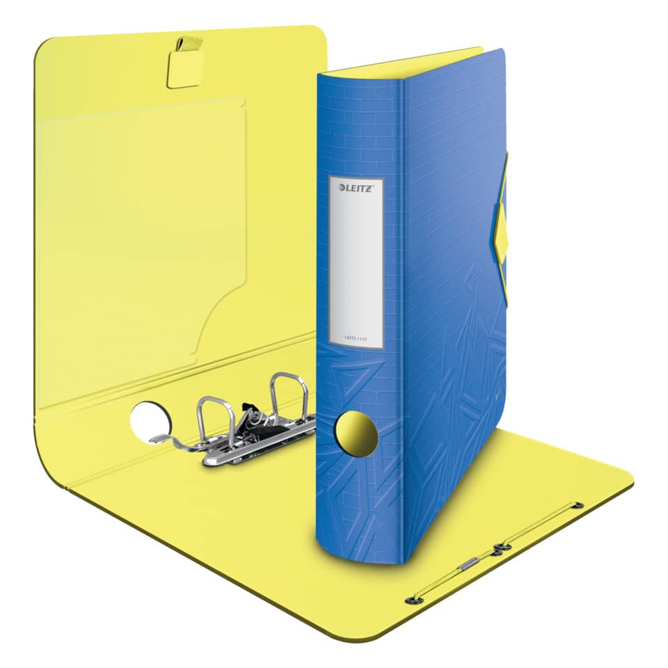 Qualitäts-Ordner Active Urban Chic, A4, 65mm, PP, blau LEITZ 1117-00-32 LEITZ 1117-00-32 Active