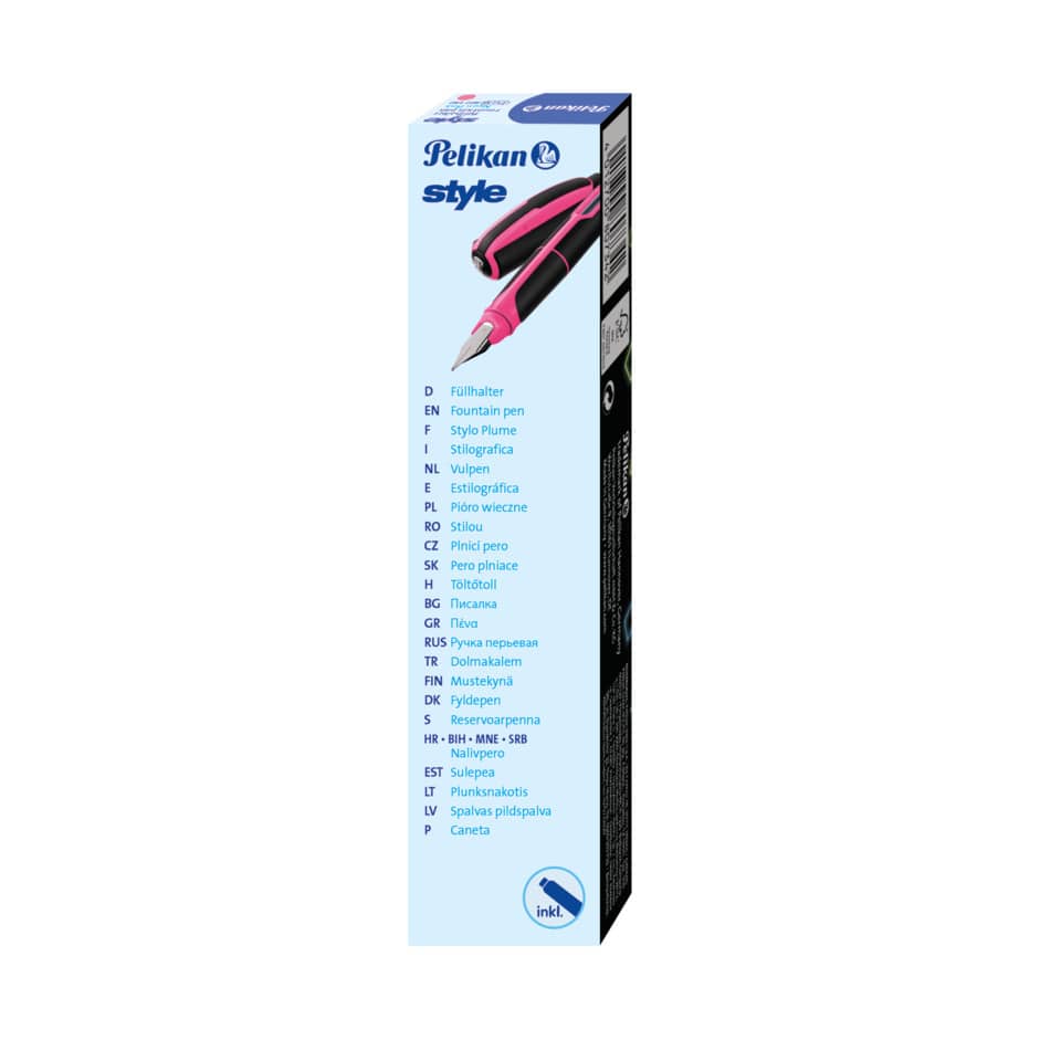 Füllhalter Style P57, Feder M, Neonpink PELIKAN 300008775 PELIKAN 300008775 807340 P457M