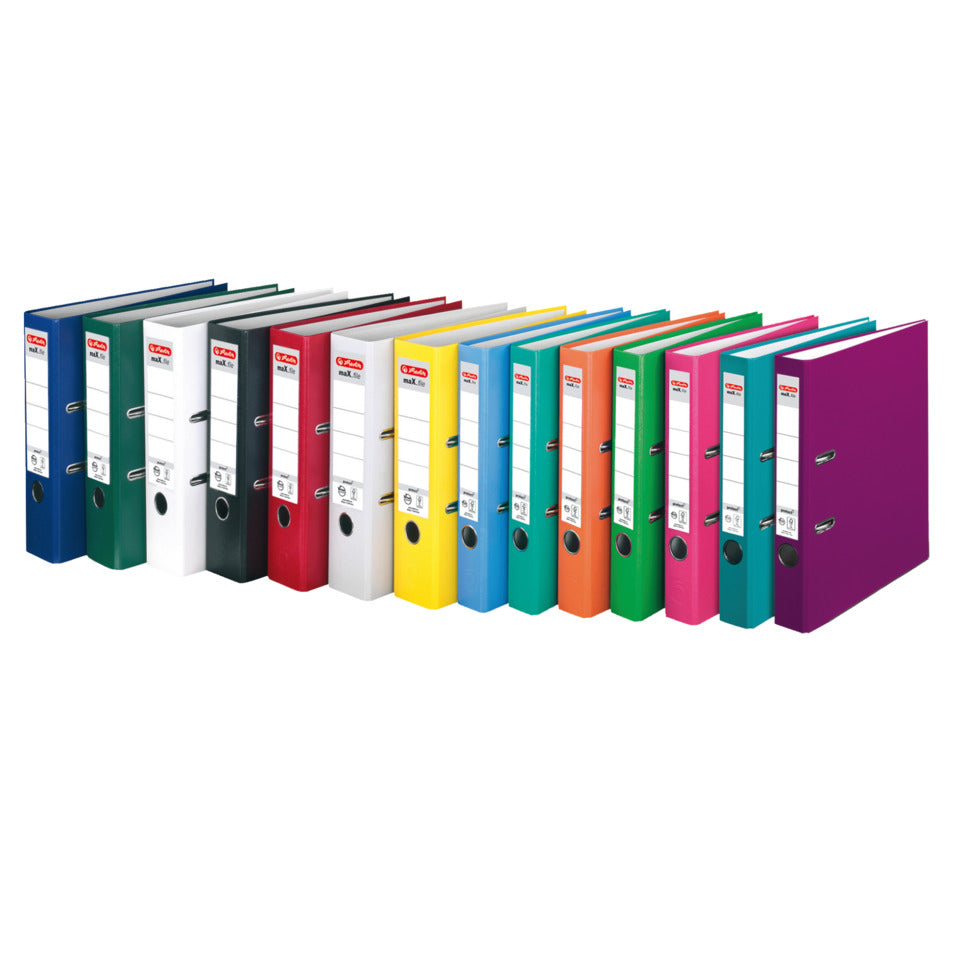 Ordner maX.file protect, A4, 50mm, weiß HERLITZ 300007119 HERLITZ 300007119 5450705 PP Color