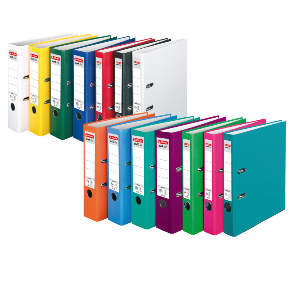 Ordner maX.file protect, A4, 80mm, schwarz HERLITZ 300007144 HERLITZ 300007144 5480801 PP Color